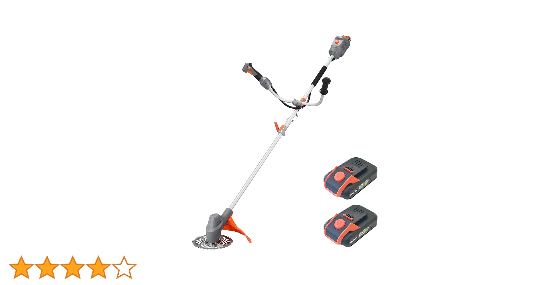 ✨️ 充電式 草刈り機 18Vバッテリ2個付き 23-25cm刃幅 急速充電 軽量 マキタ 充電式草刈機 バッテリ2個＋充電器セット MUR369LDG2